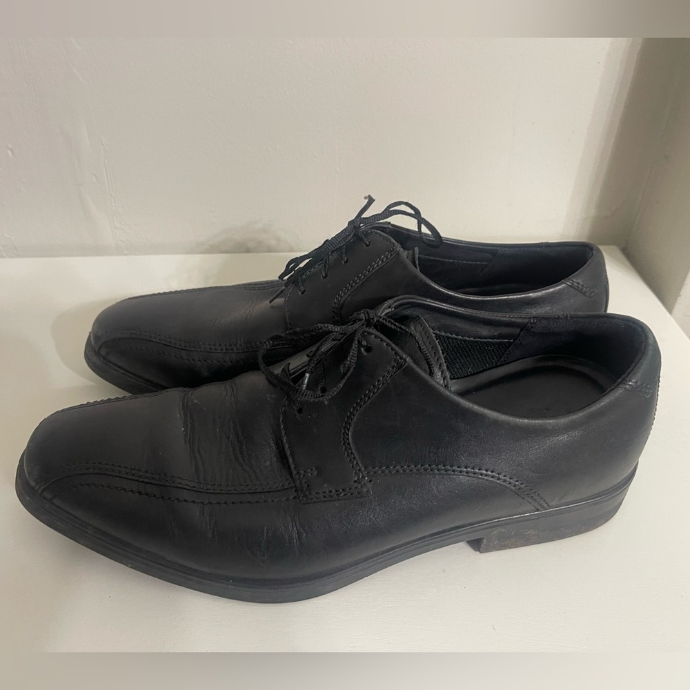 Ecco Black Leather Footwear Size‎ 12